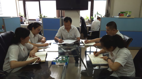 广告公司：市场营销二部全员集中学习