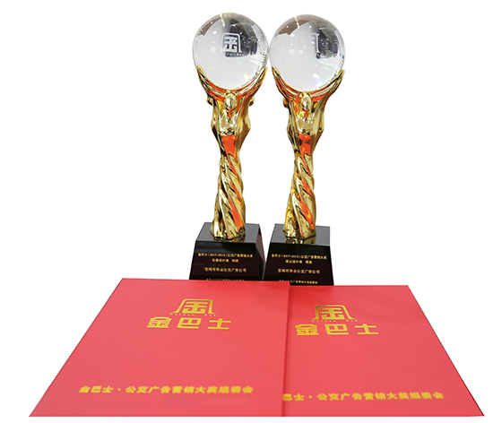 广告公司荣获“金巴士·公交广告”营销大奖