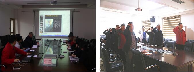 广告公司党支部4月主题党日活动